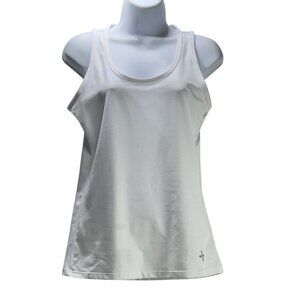 Tommie Copper Women's Copper & Zinc Infused Tank Top White Size L